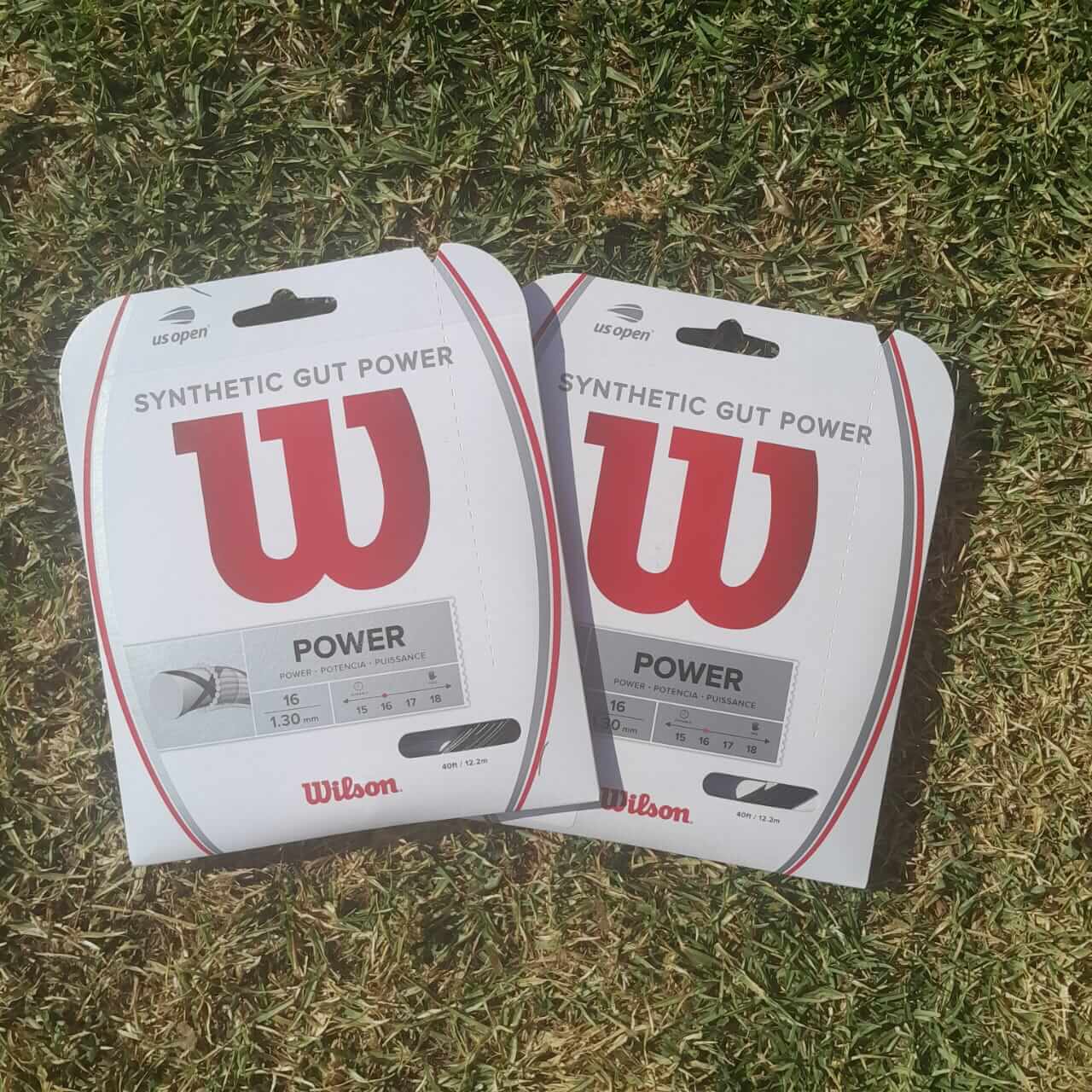 Wilson Synthetic Gut Power 16 Tennis String – Set