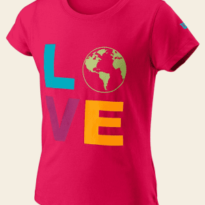 Girls Love Earth Tech Tee