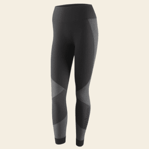 Performance Seamless Tights Black/ Trade Wood
